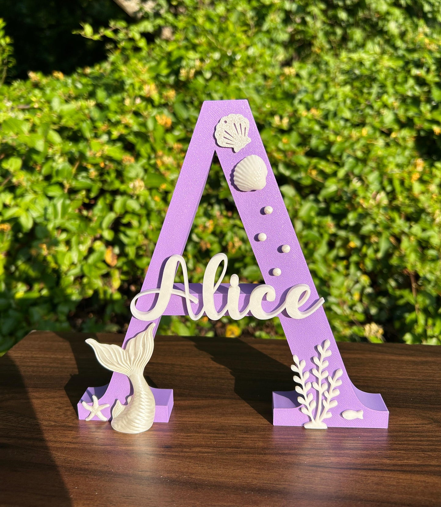 Docorative Letter | Mermaid Theme