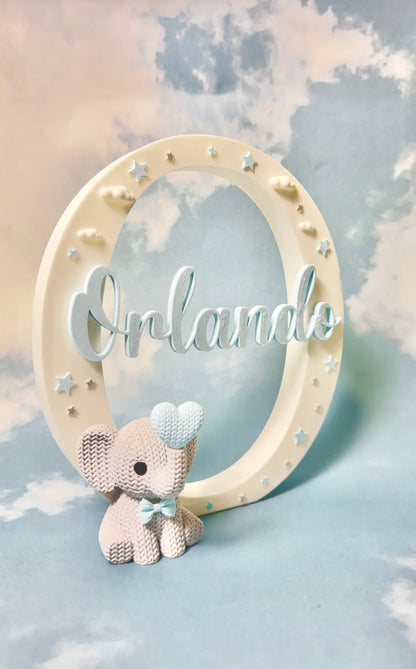 Decorative Letter | Elephant Theme