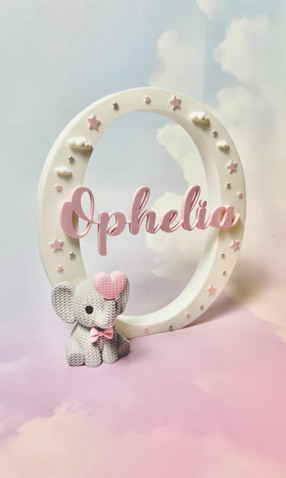 Decorative Letter | Elephant Theme