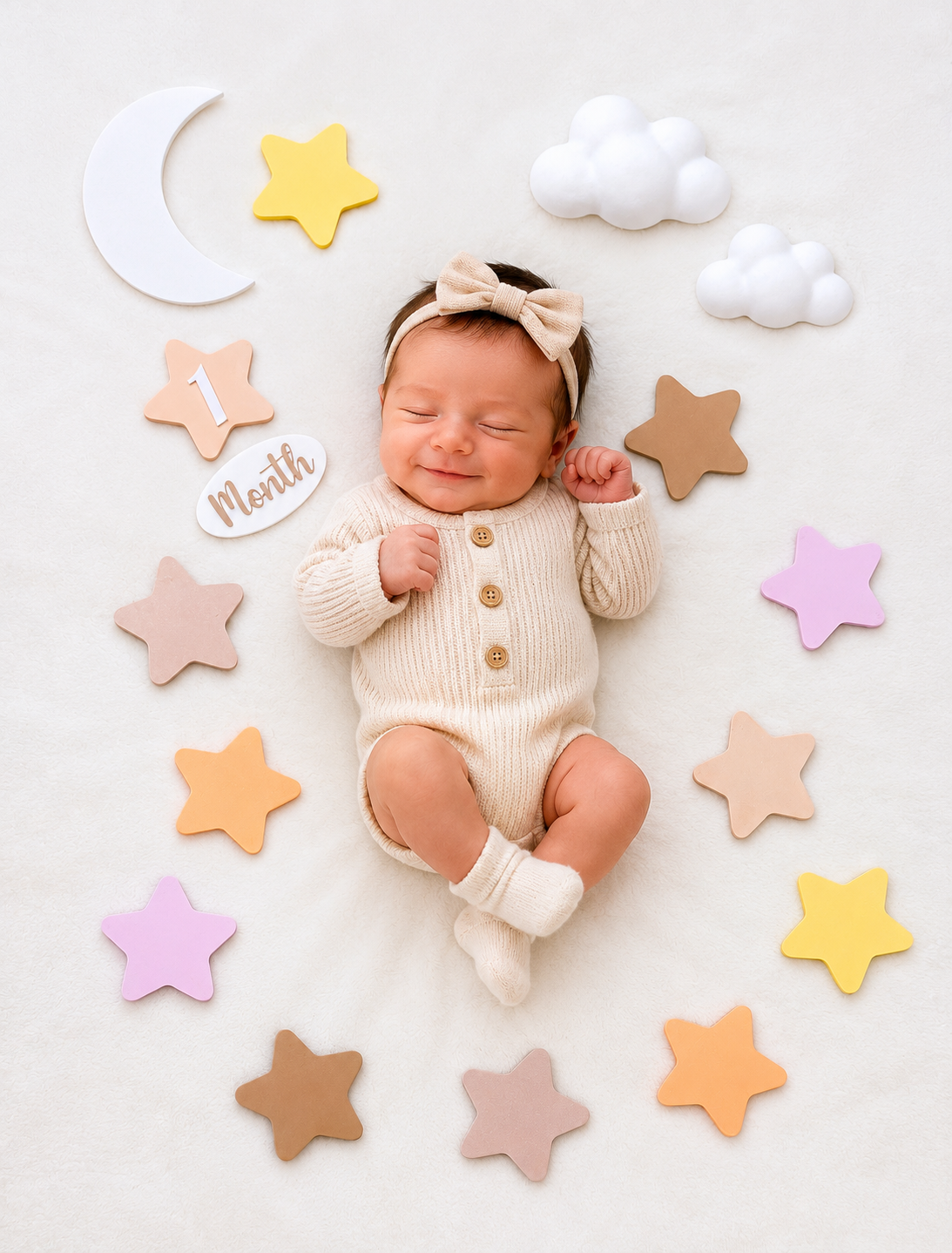Baby Milestone Photo Props