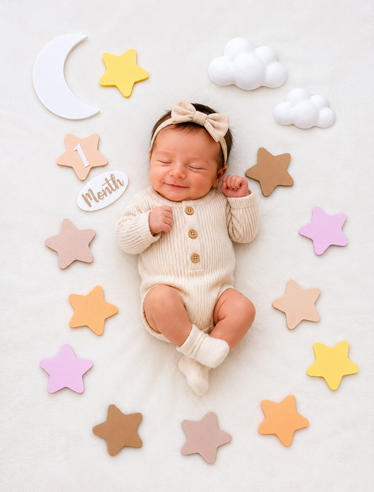 Baby Milestone Photo Props