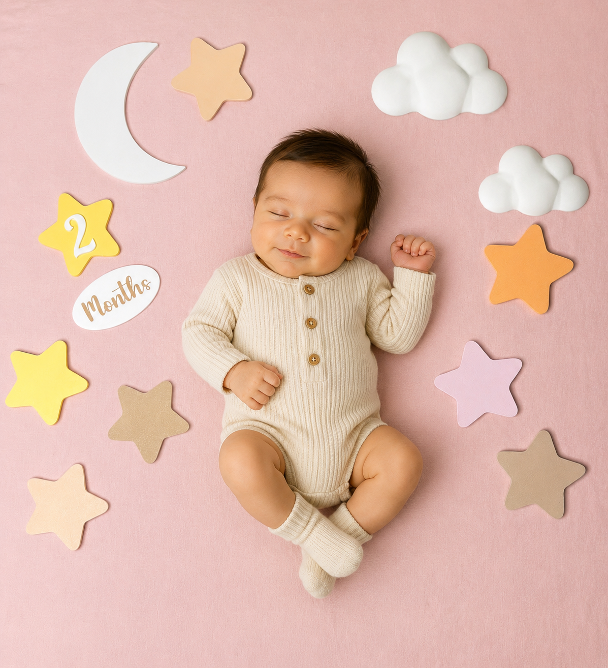 Baby Milestone Photo Props