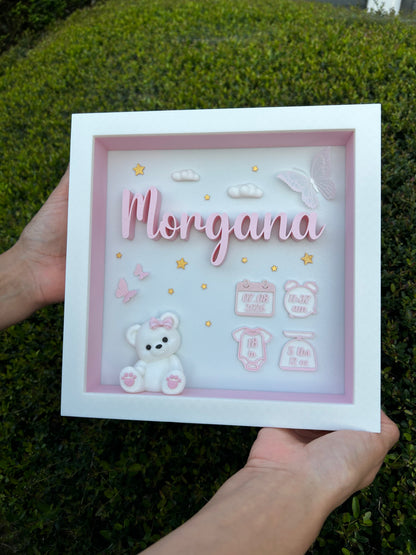 Personalized Baby Birth Keepsake Frame