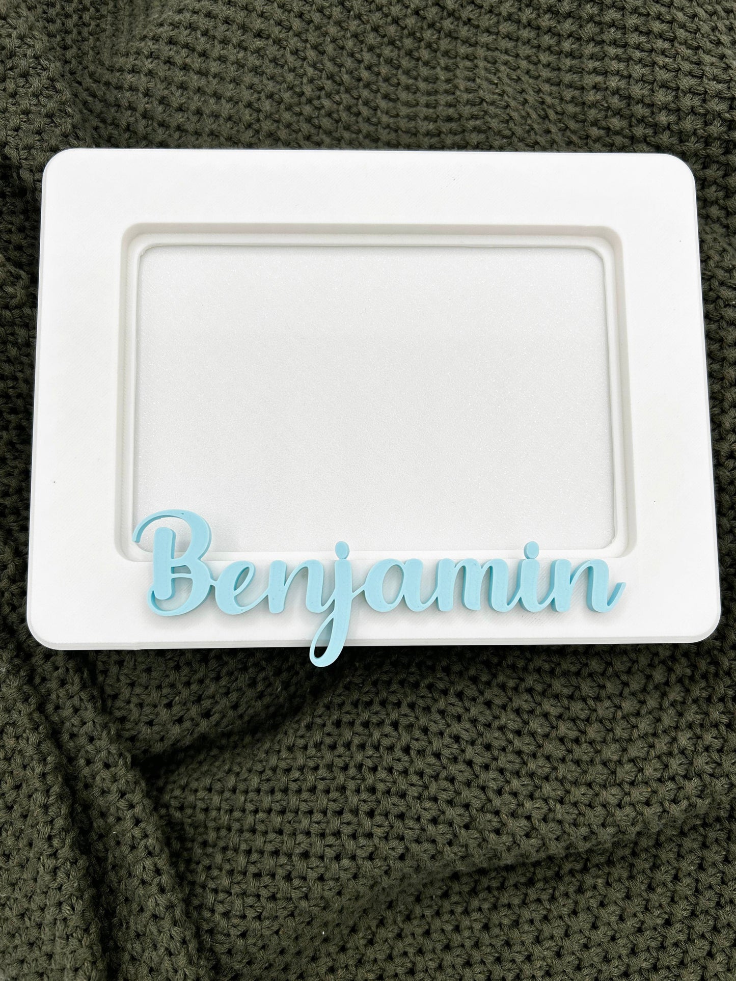 Personalized Name Photo Frame | Available in Multiple Colors