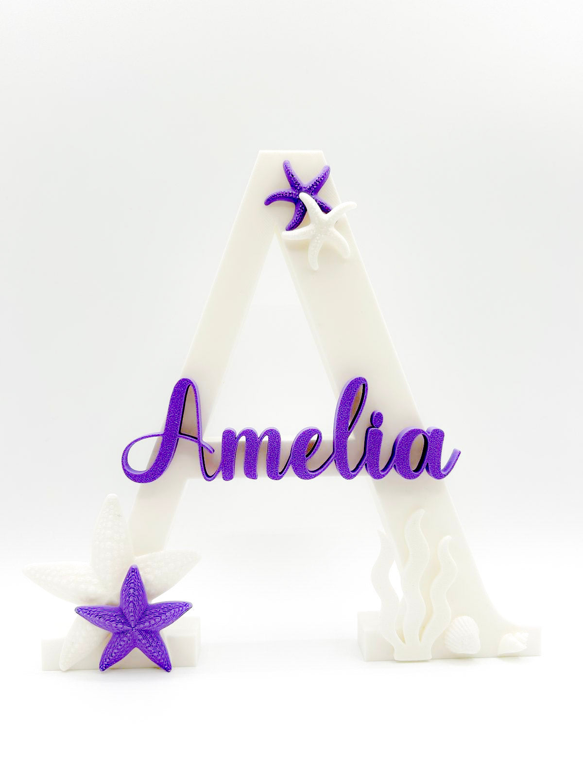 Docorative Letter | Starfish and Ocean Theme