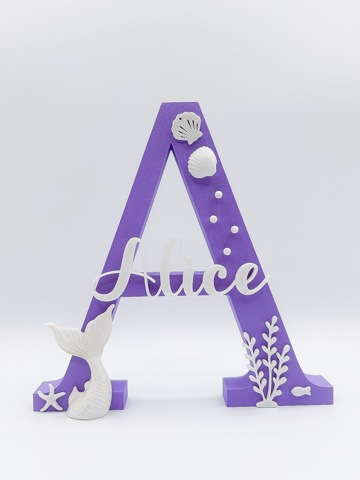 Docorative Letter | Mermaid Theme