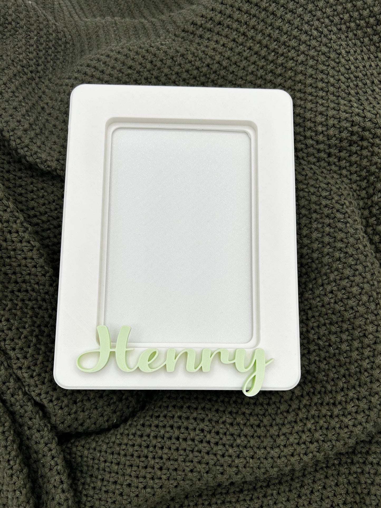 Personalized Name Photo Frame | Available in Multiple Colors